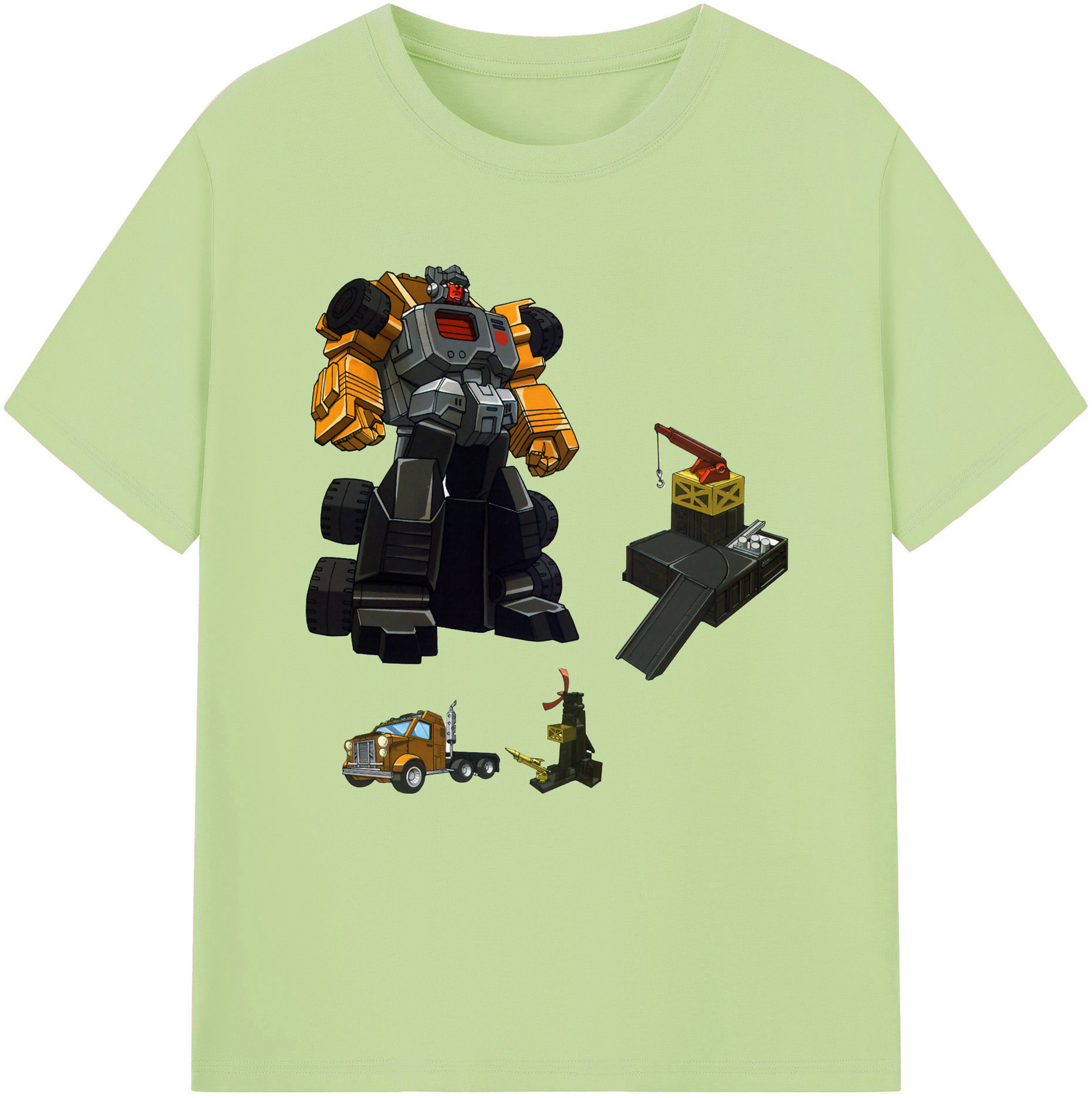 （画像用）  綿100％半袖Tシャツ（フロントプリント）